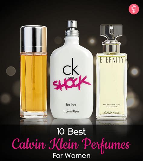 best calvin klein perfumes|calvin klein fragrances list.